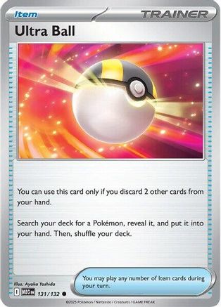 Ultra Ball - (131/132) Reverse Holofoil [ME01 Mega Evolution] - Trinity Hobby