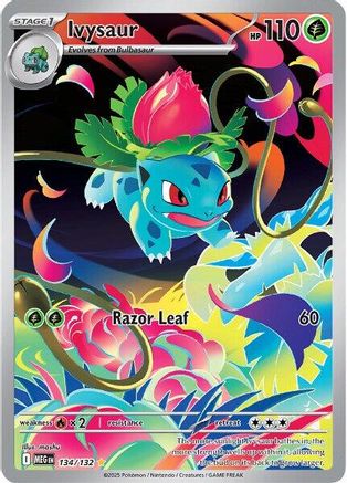 Ivysaur - (134/132) Holofoil [ME01 Mega Evolution] - Trinity Hobby