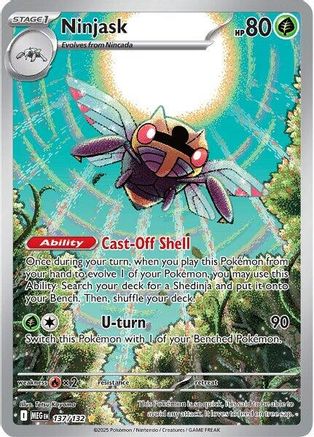 Ninjask - (137/132) Holofoil [ME01 Mega Evolution] - Trinity Hobby