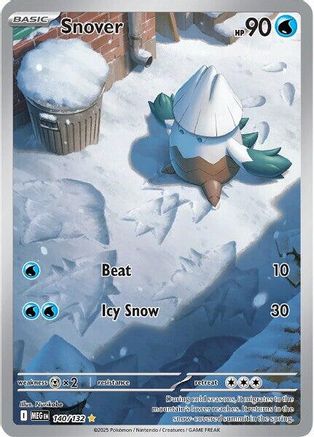 Snover - (140/132) Holofoil [ME01 Mega Evolution] - Trinity Hobby