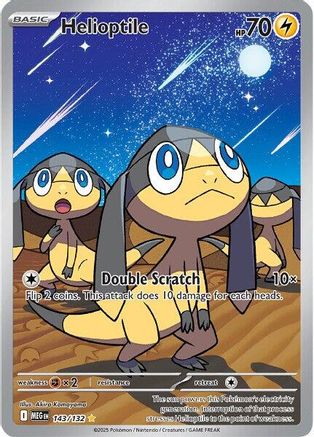Helioptile - (143/132) Holofoil [ME01 Mega Evolution] - Trinity Hobby