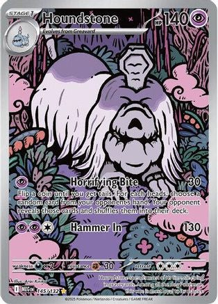 Houndstone - (145/132) Holofoil [ME01 Mega Evolution] - Trinity Hobby