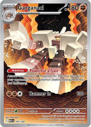 Garganacl - (147/132) Holofoil [ME01 Mega Evolution] - Trinity Hobby
