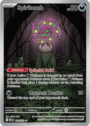 Spiritomb - (148/132) Holofoil [ME01 Mega Evolution] - Trinity Hobby