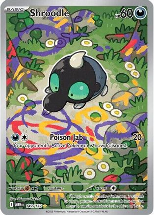Shroodle - (149/132) Holofoil [ME01 Mega Evolution] - Trinity Hobby