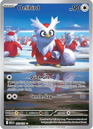 Delibird - (152/132) Holofoil [ME01 Mega Evolution] - Trinity Hobby