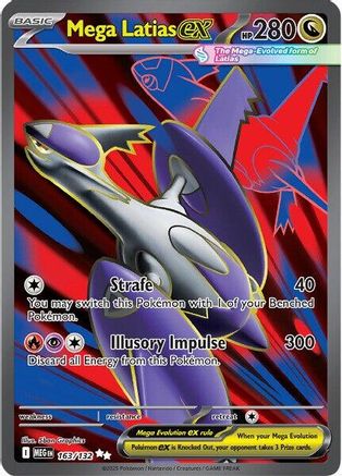 Mega Latias ex - (163/132) Holofoil [ME01 Mega Evolution] - Trinity Hobby
