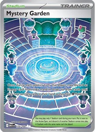 Mystery Garden - (172/132) Holofoil [ME01 Mega Evolution] - Trinity Hobby
