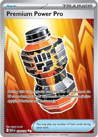 Premium Power Pro - (174/132) Holofoil [ME01 Mega Evolution] - Trinity Hobby