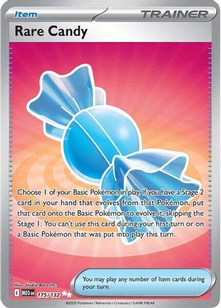 Rare Candy - (175/132) Holofoil [ME01 Mega Evolution] - Trinity Hobby