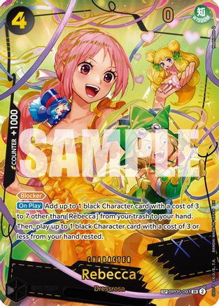 Rebecca (SP) (OP05-091) - [Premium Booster -The Best- Vol. 2] Foil - Trinity Hobby