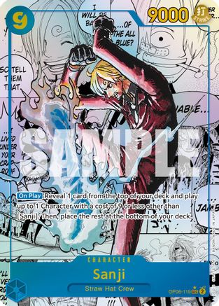 Sanji (Manga) (OP06-119) - [Premium Booster -The Best- Vol. 2] Foil - Trinity Hobby