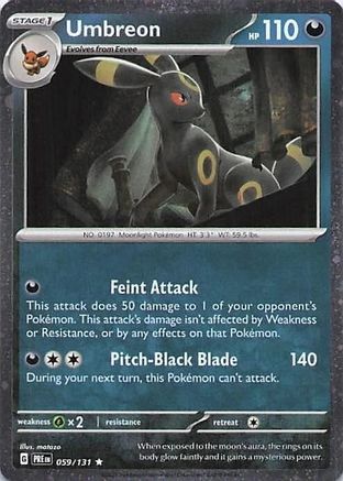 Umbreon (Cosmos Holo) - (059/null) Holofoil [Miscellaneous Cards & Products]