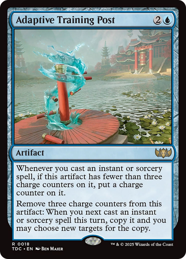 Adaptive Training Post [Tarkir: Dragonstorm Commander] - Trinity Hobby