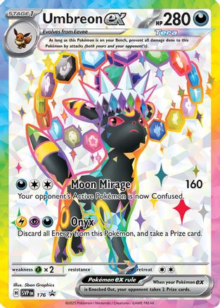 Umbreon ex - 176  - (SVP) Holofoil [SV Scarlet & Violet Promo Cards] - Trinity Hobby