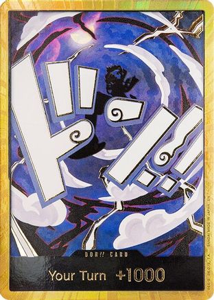 DON!! Card (GEAR5 Luffy) (Gold) - [Premium Booster -The Best- Vol. 2] Foil - Trinity Hobby