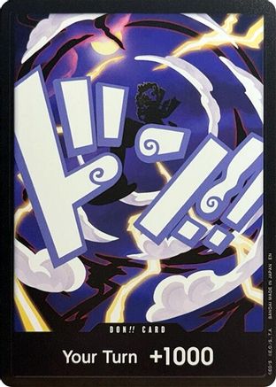 DON!! Card (GEAR5 Luffy) - [Premium Booster -The Best- Vol. 2] Foil - Trinity Hobby