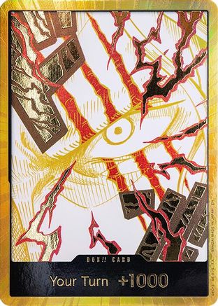 DON!! Card (Shanks) (Gold) - [Premium Booster -The Best- Vol. 2] Foil - Trinity Hobby