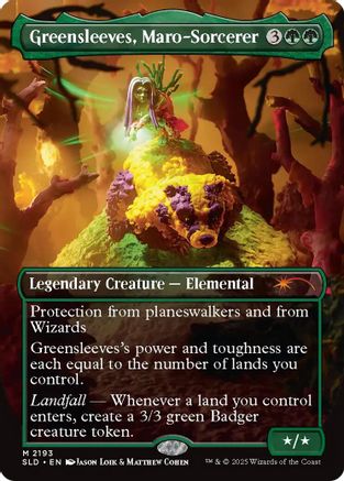 Greensleeves, Maro-Sorcerer  (SLD-2193) - [Secret Lair Drop Series] - Trinity Hobby