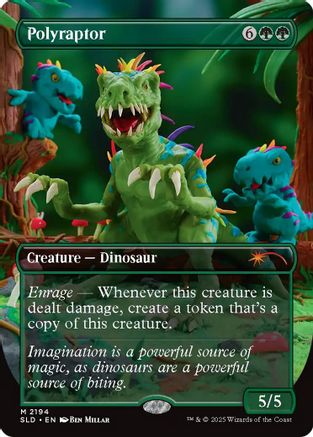Polyraptor  (SLD-2194) - [Secret Lair Drop Series] - Trinity Hobby