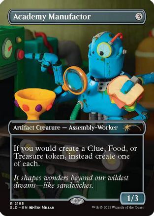 Academy Manufactor  (SLD-2195) - [Secret Lair Drop Series] - Trinity Hobby