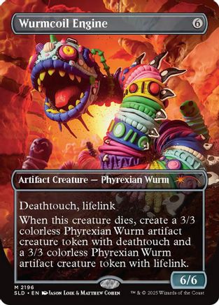 Wurmcoil Engine (2196)  (SLD-2196) - [Secret Lair Drop Series] - Trinity Hobby