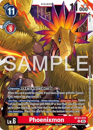 Phoenixmon (BT23-015) - [Hackers' Slumber] - Trinity Hobby