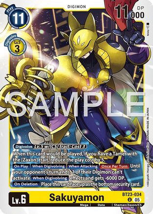 Sakuyamon (BT23-034) - [Hackers' Slumber] - Trinity Hobby