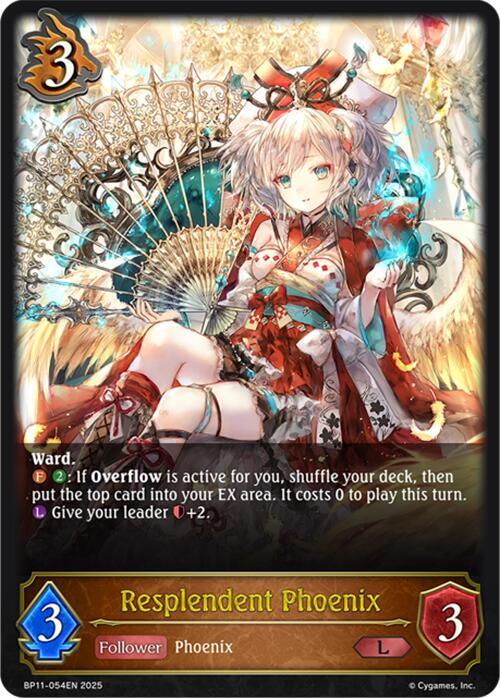 Resplendent Phoenix - BP11: Bullet of Fate (BP11-054EN) - Trinity Hobby