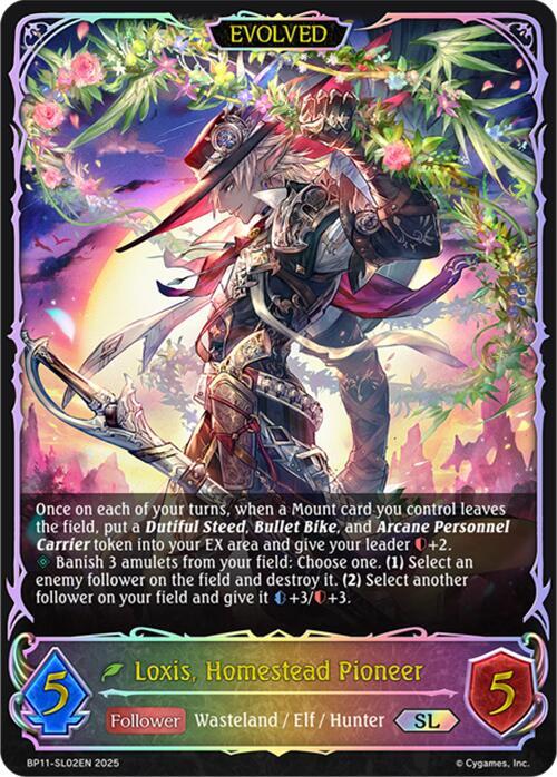 Loxis, Homestead Pioneer (Evolved) (SL) - BP11: Bullet of Fate (BP11-SL02EN) - Trinity Hobby