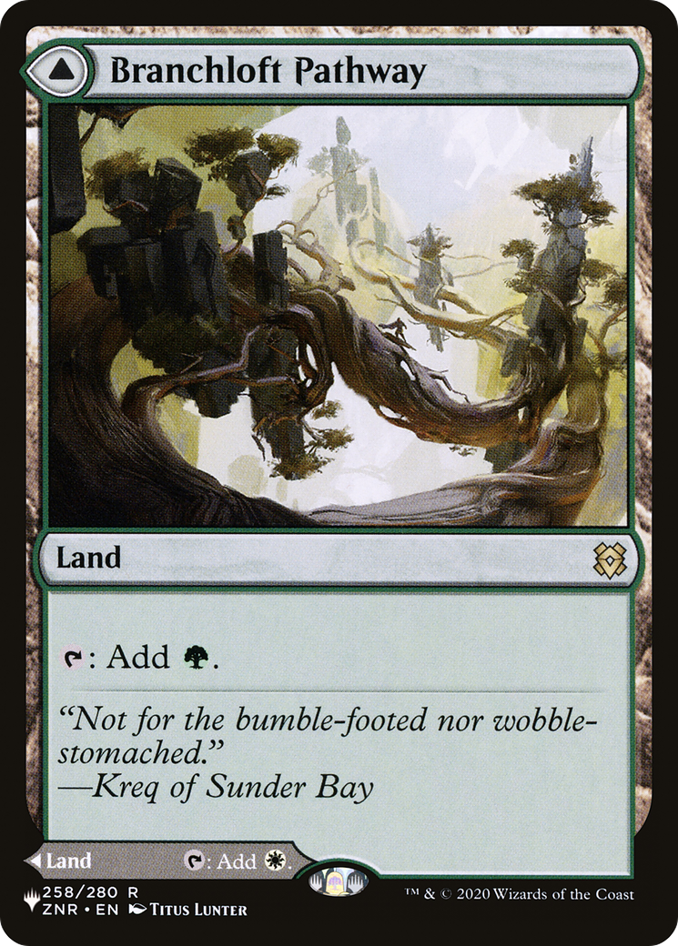 Branchloft Pathway // Boulderloft Pathway [Secret Lair: From Cute to Brute] - Trinity Hobby