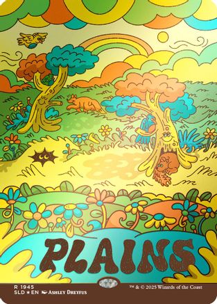 Plains (1945) (Rainbow Foil)  [Foil]  (SLD-1945) - [Secret Lair Drop Series] - Trinity Hobby