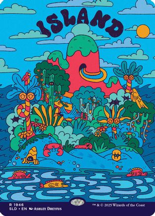 Island (1946)  (SLD-1946) - [Secret Lair Drop Series] - Trinity Hobby