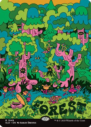Forest (1949)  (SLD-1949) - [Secret Lair Drop Series] - Trinity Hobby