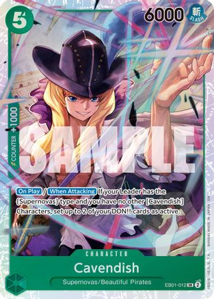 Cavendish - EB01-012 (Reprint) (EB01-012) - [Premium Booster -The Best- Vol. 2] Foil - Trinity Hobby