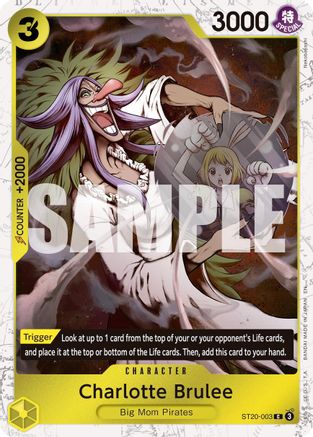 Charlotte Brulee (Pirate Foil) (ST20-003) - [Premium Booster -The Best- Vol. 2] Foil - Trinity Hobby