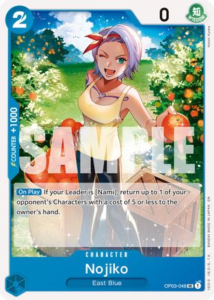 Nojiko (Reprint) (OP03-048) - [Premium Booster -The Best- Vol. 2] - Trinity Hobby