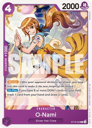 O-Nami (Reprint) (ST18-002) - [Premium Booster -The Best- Vol. 2]
