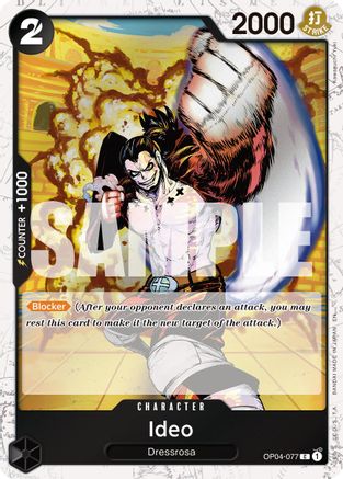 Ideo (Pirate Foil) (OP04-077) - [Premium Booster -The Best- Vol. 2] Foil
