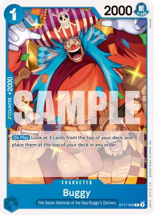Buggy - ST17-003 (Reprint) (ST17-003) - [Premium Booster -The Best- Vol. 2] - Trinity Hobby