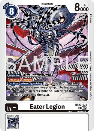 Eater Legion (BT23-074) - [Hackers' Slumber] - Trinity Hobby