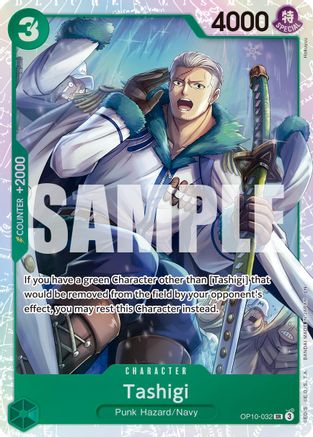 Tashigi (Reprint) (OP10-032) - [Premium Booster -The Best- Vol. 2] Foil - Trinity Hobby