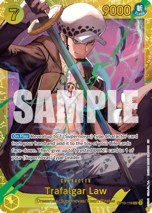 Trafalgar Law - OP10-119 (Reprint) (OP10-119) - [Premium Booster -The Best- Vol. 2] Foil - Trinity Hobby