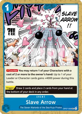 Slave Arrow (Reprint) (OP07-056) - [Premium Booster -The Best- Vol. 2]