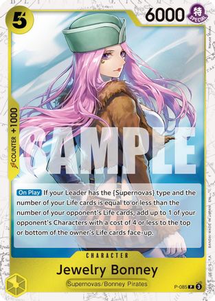 Jewelry Bonney - P-085 (Pirate Foil) (P-085) - [Premium Booster -The Best- Vol. 2] Foil - Trinity Hobby