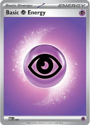Basic Psychic Energy - (005) Reverse Holofoil [MEE Mega Evolution Energies] - Trinity Hobby