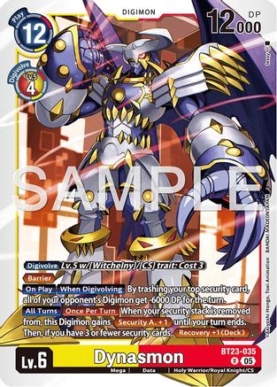 Dynasmon (BT23-035) - [Hackers' Slumber] Foil - Trinity Hobby