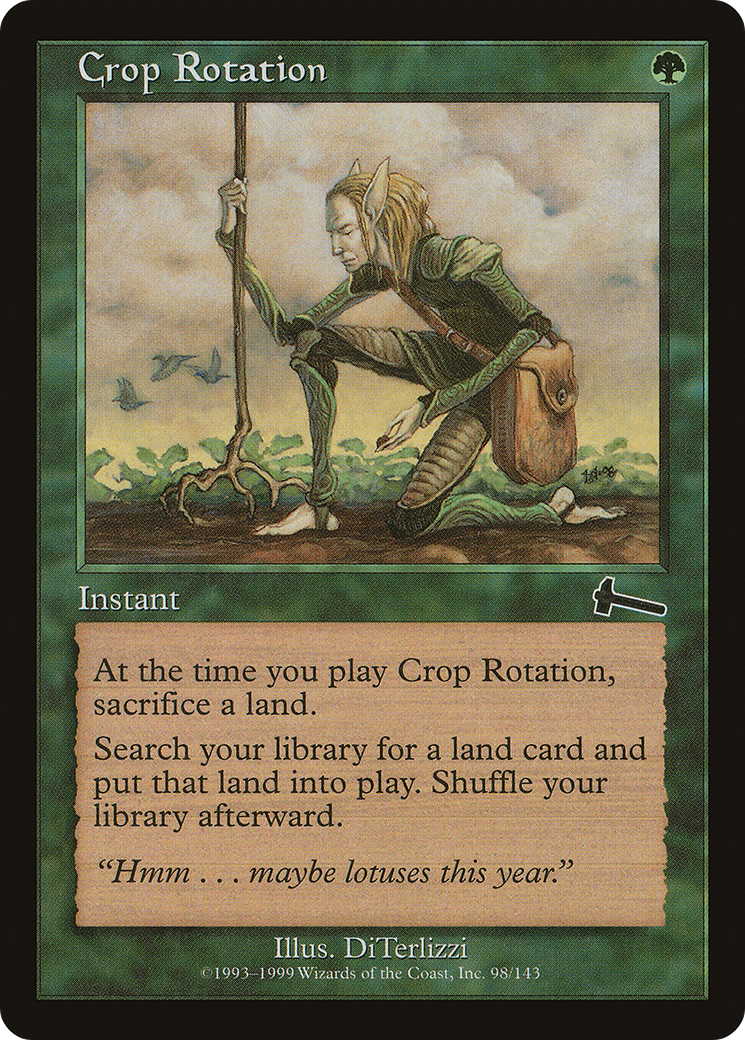 Crop Rotation [Urza's Legacy] - Trinity Hobby