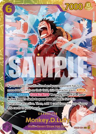 Monkey.D.Luffy - EB02-061 (Reprint) (EB02-061) - [Premium Booster -The Best- Vol. 2] Foil - Trinity Hobby