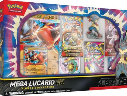 Mega Lucario ex Premium Figure Collection - Trinity Hobby